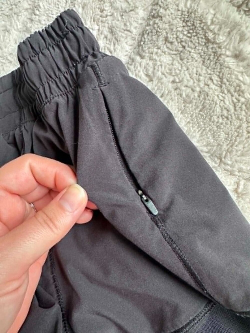 Lululemon | Black Hotty Hot Shorts II | Size 8 - Picture 10 of 10